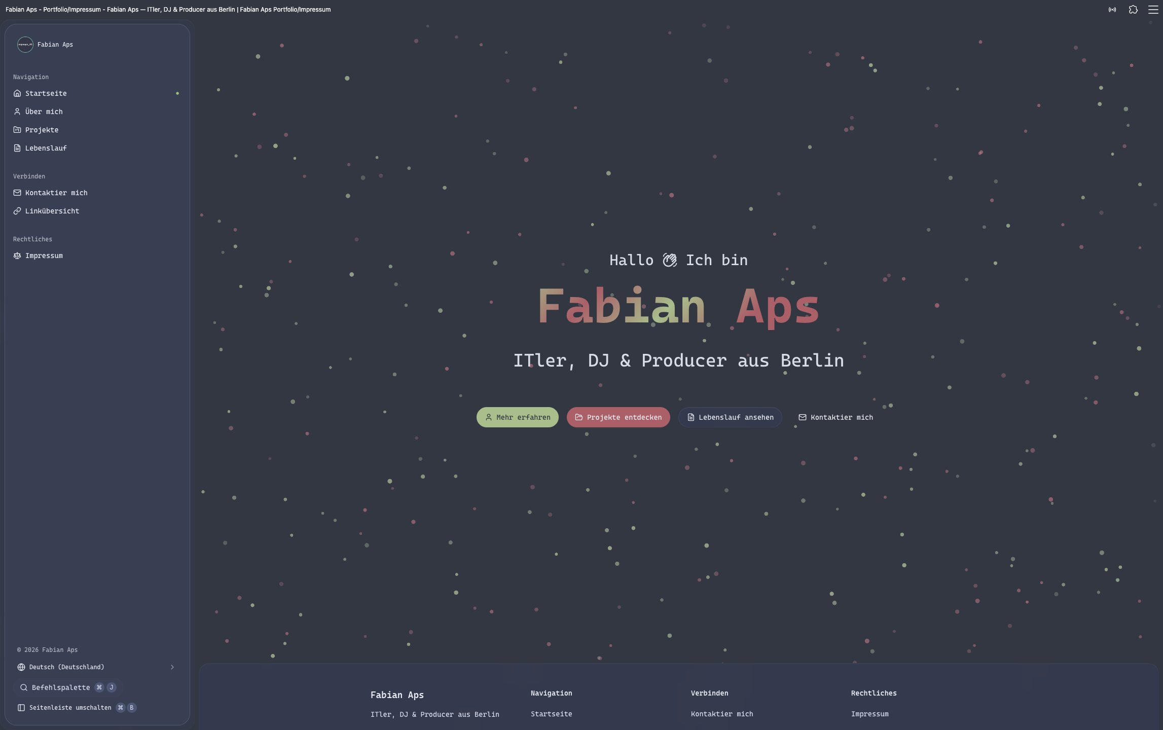 Portfolio Screenshot